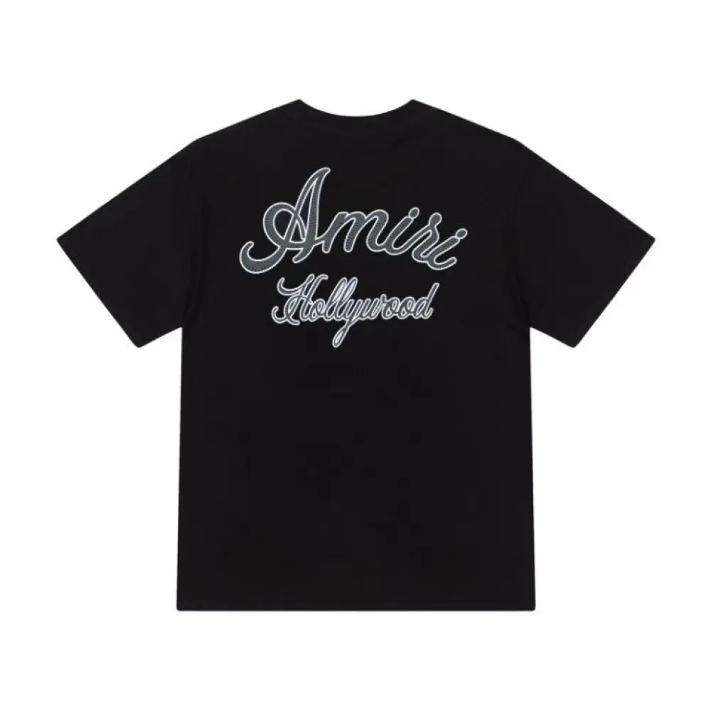 EM Sneakers Amiri T-shirt 8069 Black and White