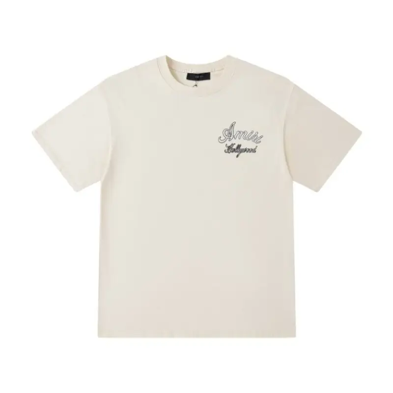 EM Sneakers Amiri T-shirt 8069 Black and White