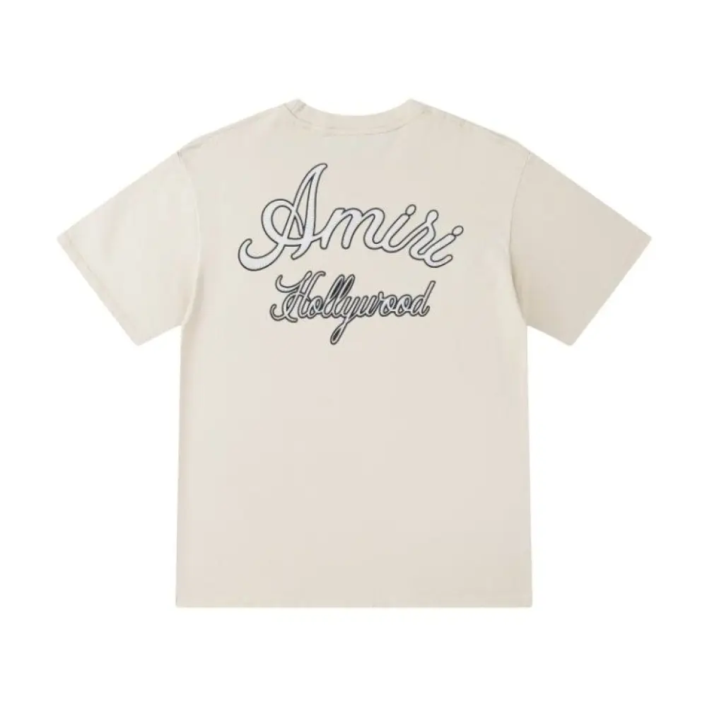 EM Sneakers Amiri T-shirt 8069 Black and White