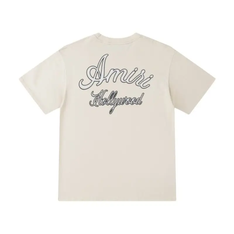 EM Sneakers Amiri T-shirt 8069 Black and White