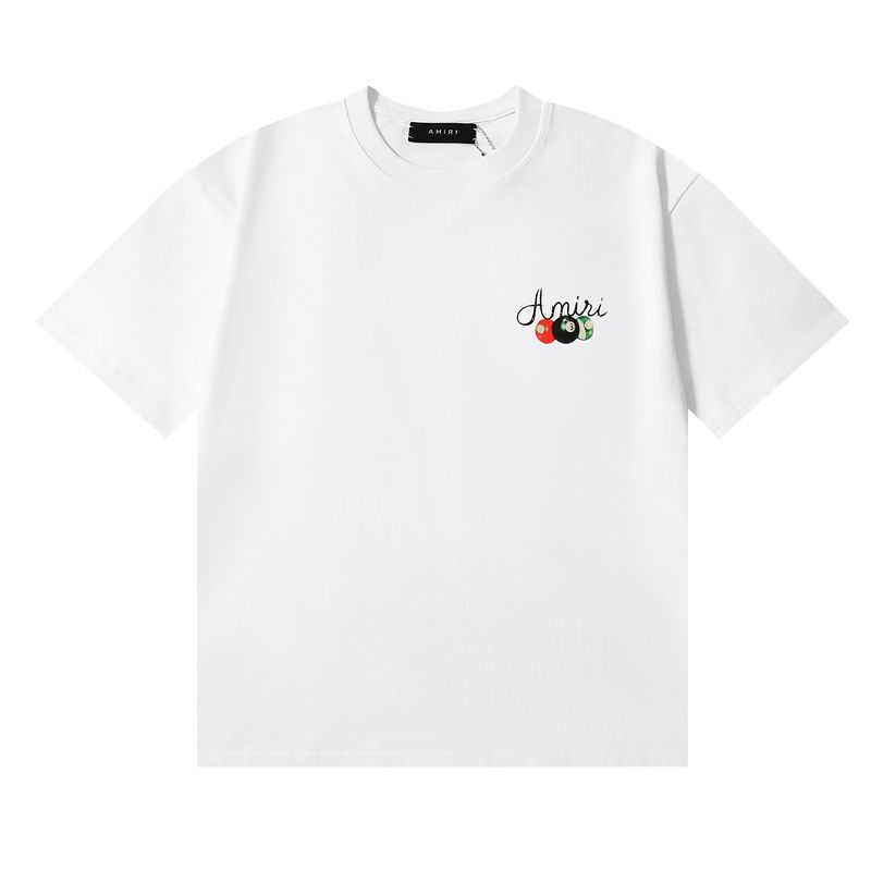 EM Sneakers Amiri T-shirt 989 Black and White