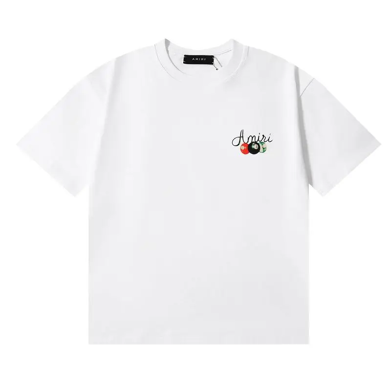EM Sneakers Amiri T-shirt 989 Black and White