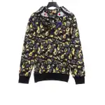 EM Sneakers BAPE Shark Black and Yellow Camouflage Zip-up Hoodie