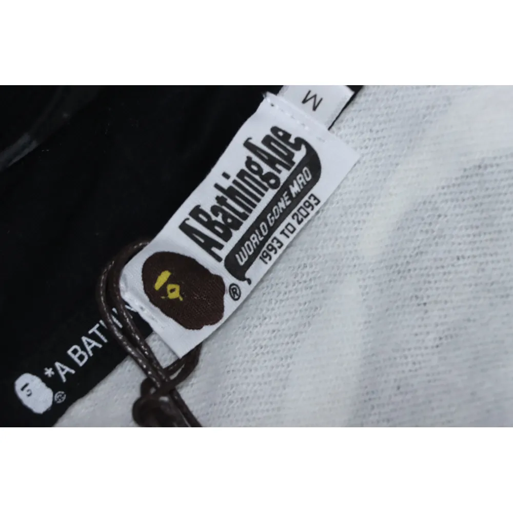 EM Sneakers BAPE Shark Head Tiger Head Zipper Luminous Camouflage Double Hooded Hoodie Dark Gray