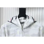 EM Sneakers BAPE Shark Head Tiger Head Zipper Luminous Camouflage Double Hooded Hoodie White Gray