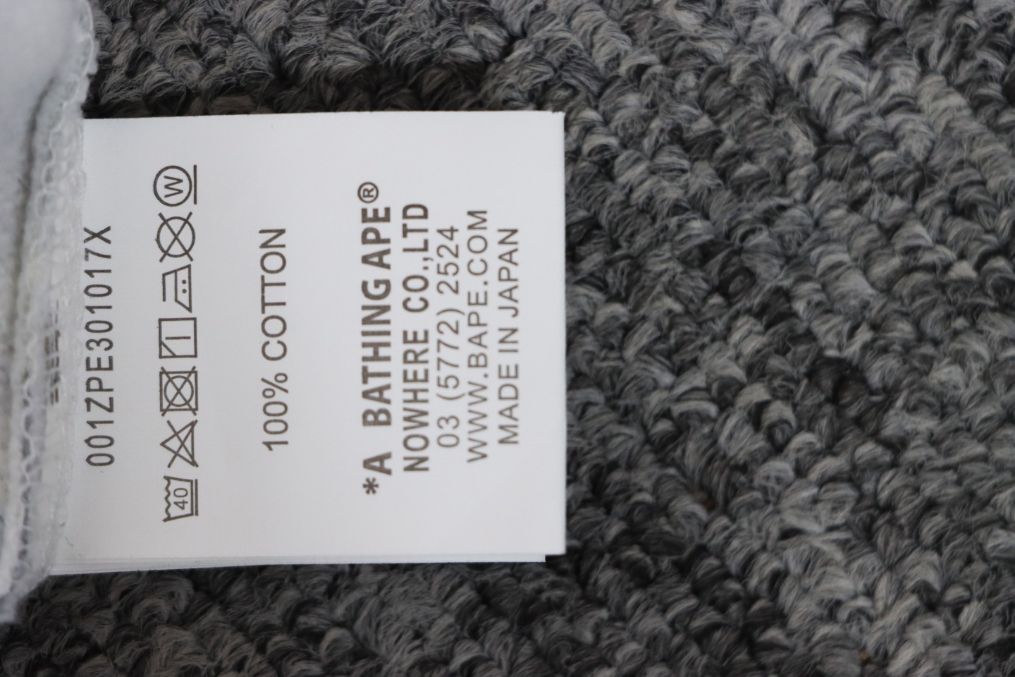 EM Sneakers BAPE Shark Head Tiger Head Zipper Starry Sky Camouflage Double Hooded Hoodie Gray and White