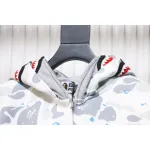 EM Sneakers BAPE Shark Head Tiger Head Zipper Starry Sky Camouflage Double Hooded Hoodie Gray and White