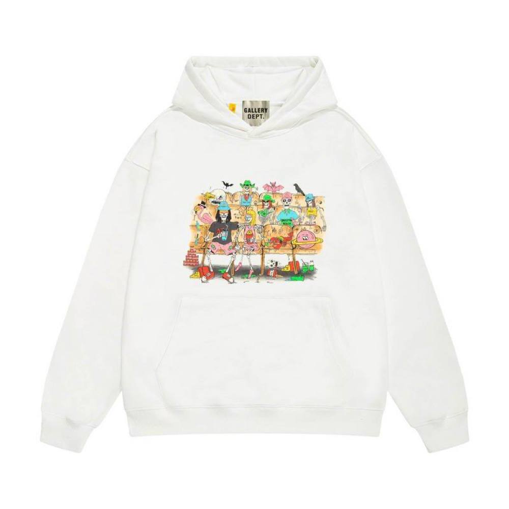 EM Sneakers Gallery Dept Hoodie 154 White