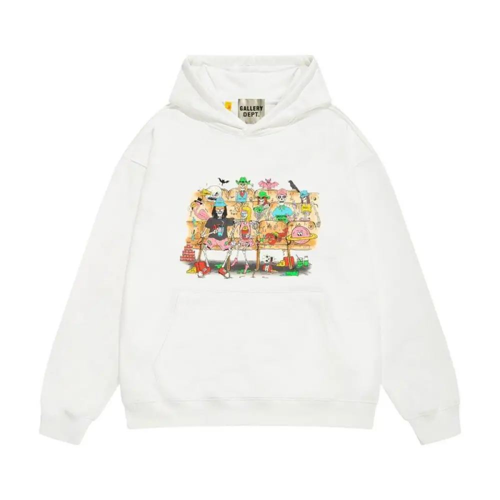 EM Sneakers Gallery Dept Hoodie 154 White