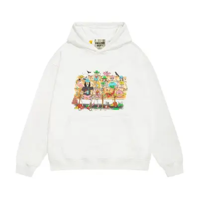 EM Sneakers Gallery Dept Hoodie 154 White 01