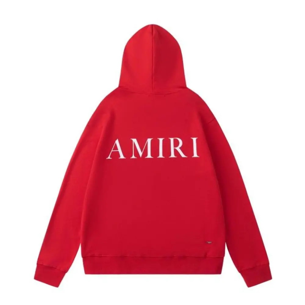EM Sneakers Amiri Hoodie 7189 Black / White / Red