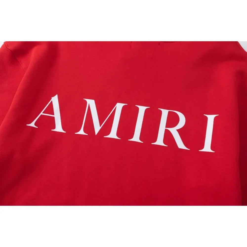 EM Sneakers Amiri Hoodie 7189 Black / White / Red