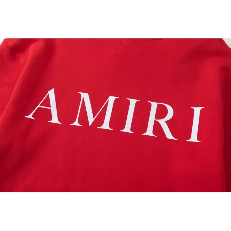 EM Sneakers Amiri Hoodie 7189 Black / White / Red