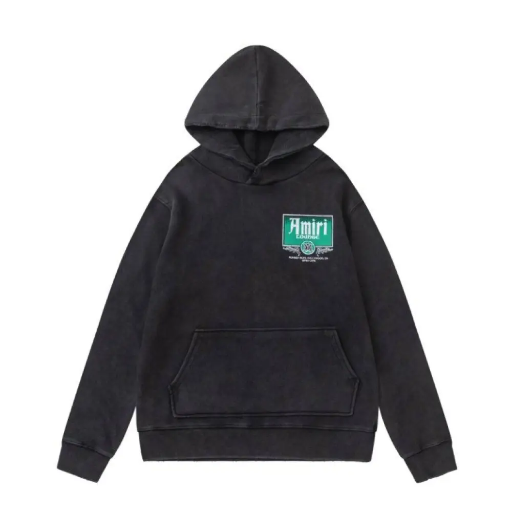 EM Sneakers Amiri Hoodie 7191 Black