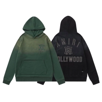 EM Sneakers Amiri Hoodie 7193 Black / Green 01