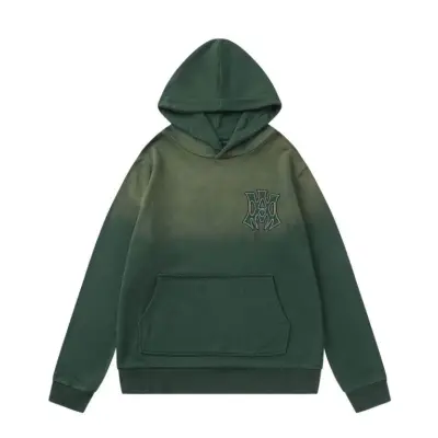 EM Sneakers Amiri Hoodie 7193 Black / Green 02
