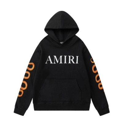 EM Sneakers Amiri Hoodie 7199 Black / White 02