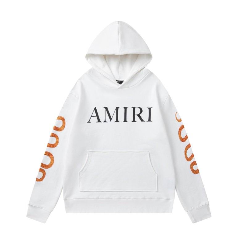 EM Sneakers Amiri Hoodie 7199 Black / White