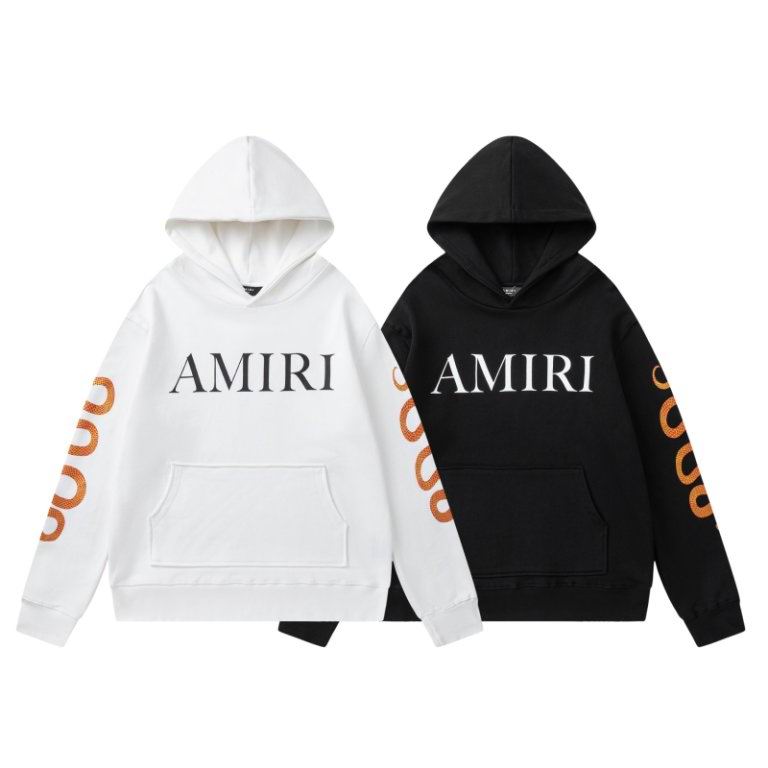 EM Sneakers Amiri Hoodie 7199 Black / White