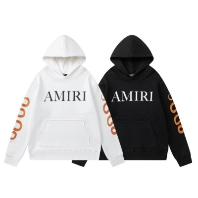 EM Sneakers Amiri Hoodie 7199 Black / White 01