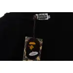 EM Sneakers BAPE Ape Head Logo Colorful Print Hoodie Black