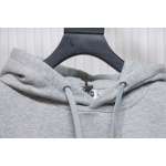 EM Sneakers BAPE Ape Head Logo Print Hoodie Grey