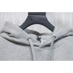 EM Sneakers BAPE Ape Head Logo Print Hoodie Grey