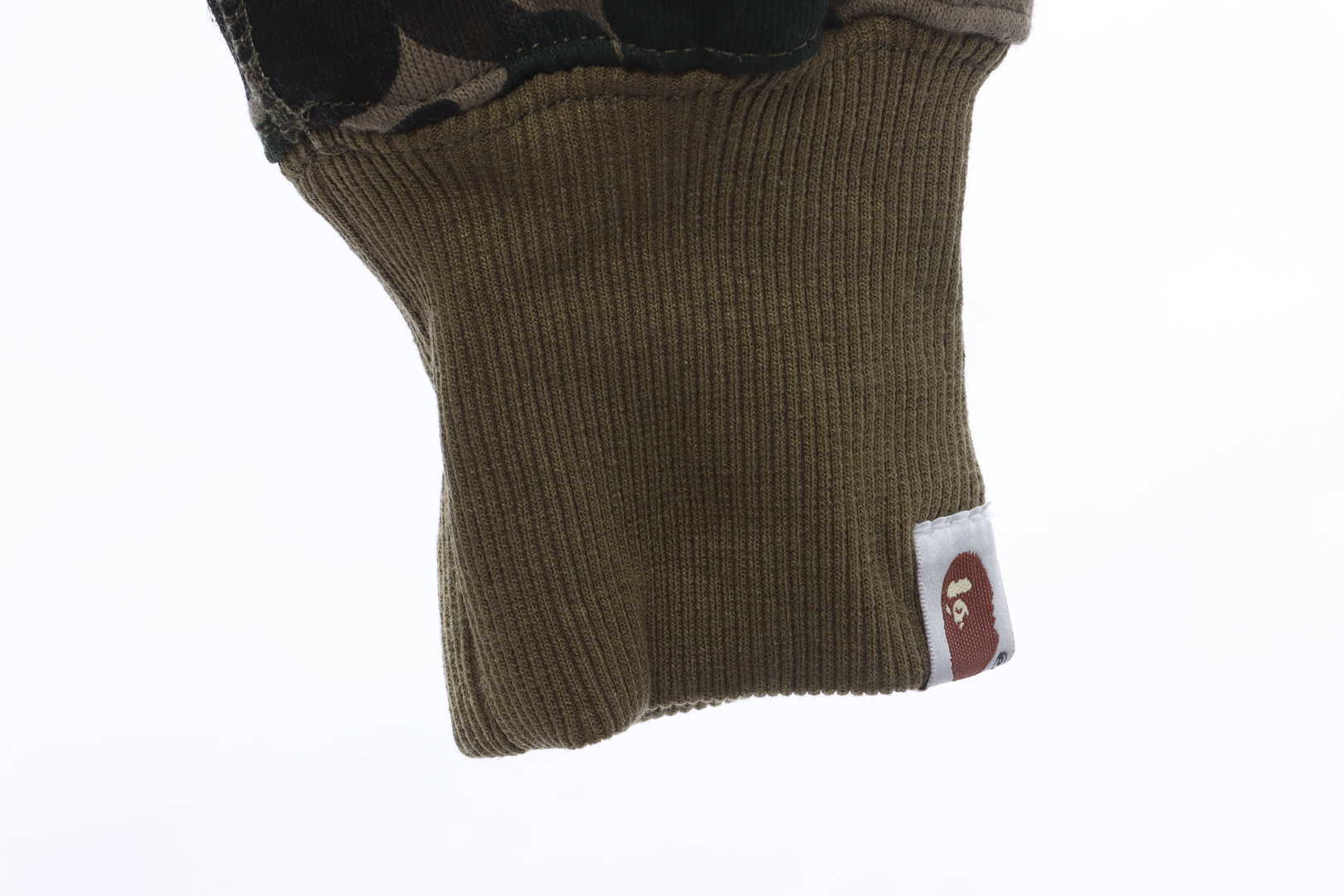 EM Sneakers BAPE Hell Kitty Camouflage Zip-Up Hoodie Green