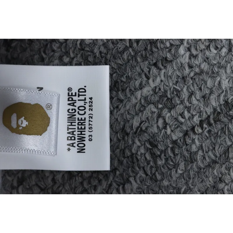 EM Sneakers BAPE Melody Shark and Tiger Head Zip-up Double-Hooded Hoodie