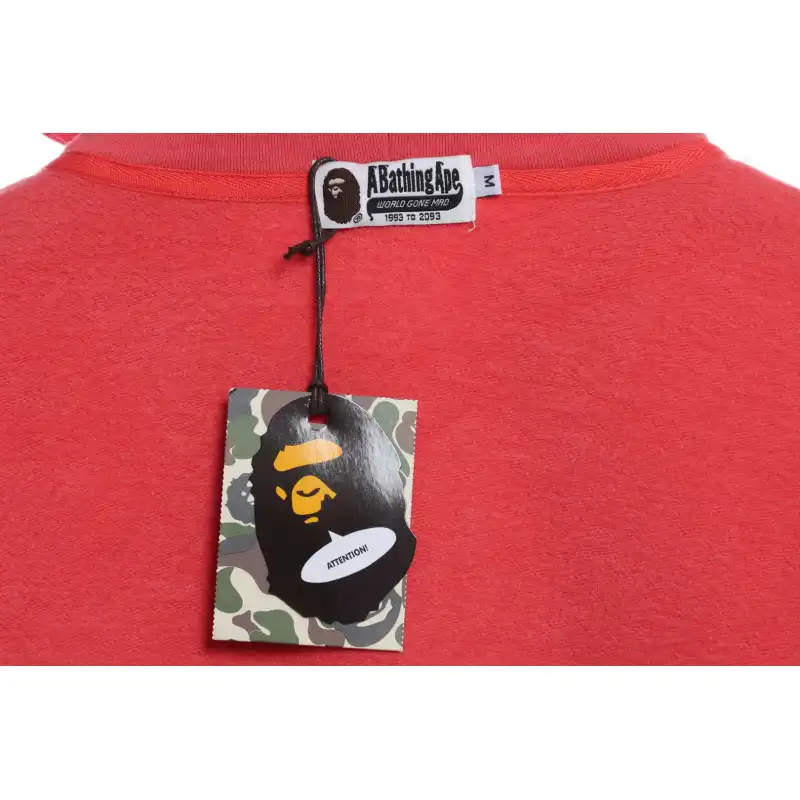EM Sneakers BAPE NB Limited Edition Camouflage Ape Head Hoodie Red