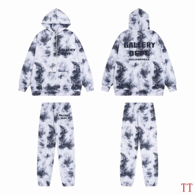 EM Sneakers Gallery Dept Hoodie & Sweatpant Set -04 Black and White 01