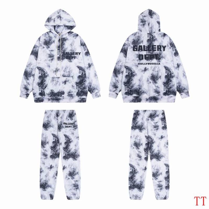 EM Sneakers Gallery Dept Hoodie & Sweatpant Set -04 Black and White