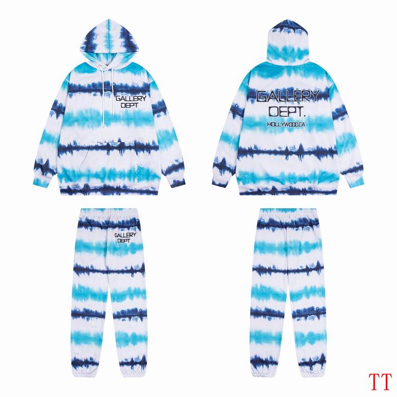 EM Sneakers Gallery Dept Hoodie & Sweatpant Set -06 Blue and White