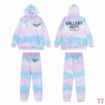 EM Sneakers Gallery Dept Hoodie & Sweatpant Set -07 Blue and Purple 01