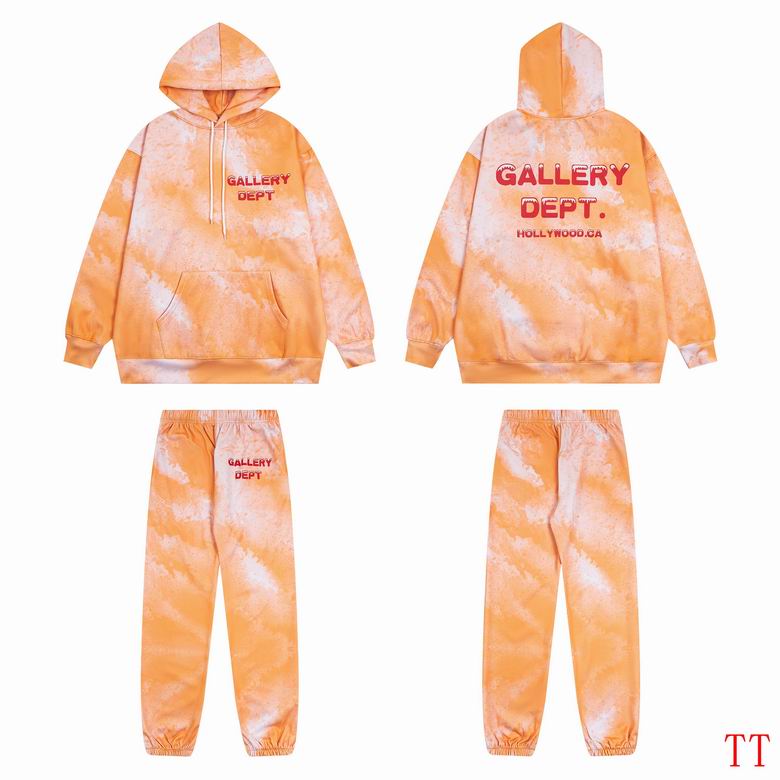 EM Sneakers Gallery Dept Hoodie & Sweatpant Set -08 Orange