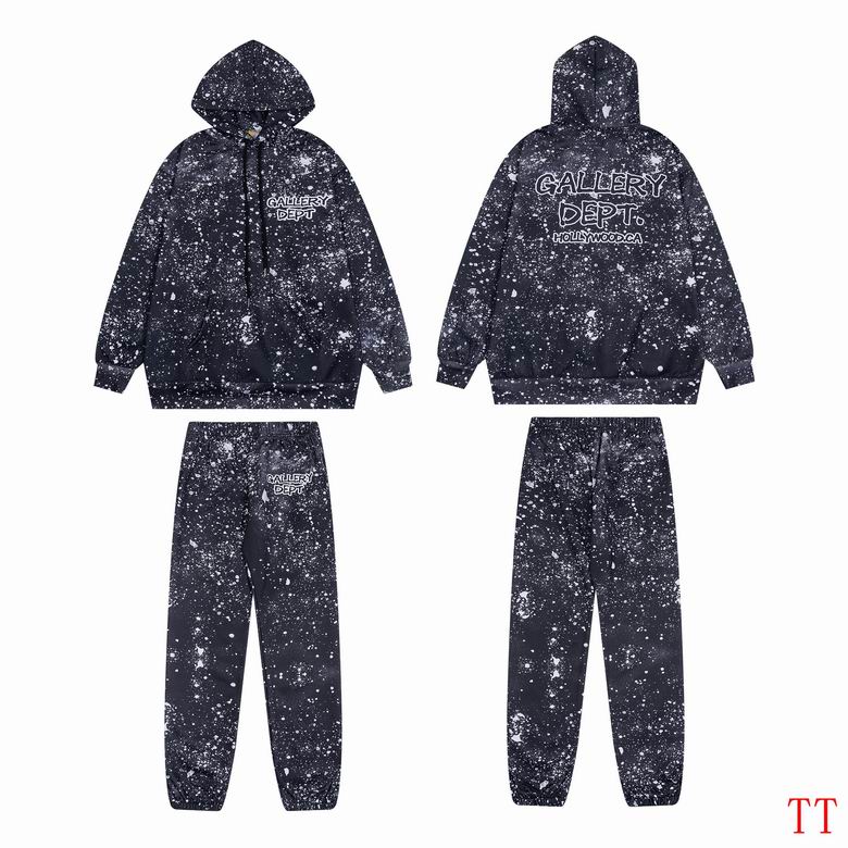EM Sneakers Gallery Dept Hoodie & Sweatpant Set -09 Black Star