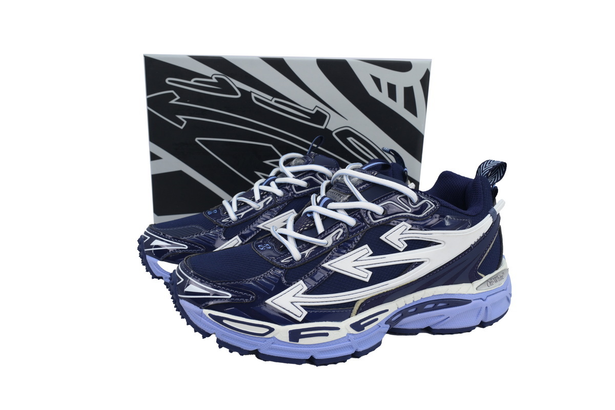 EM Sneakers OFF-WHITE Be Right Back Navy Blue