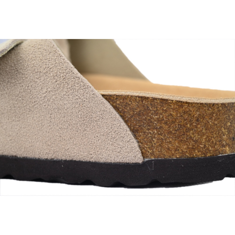 EM Sneakers Birkenstock Boston Soft Footbed Slipper Sand Color