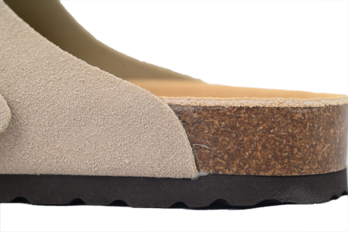 EM Sneakers Birkenstock Boston Soft Footbed Slipper Apricot