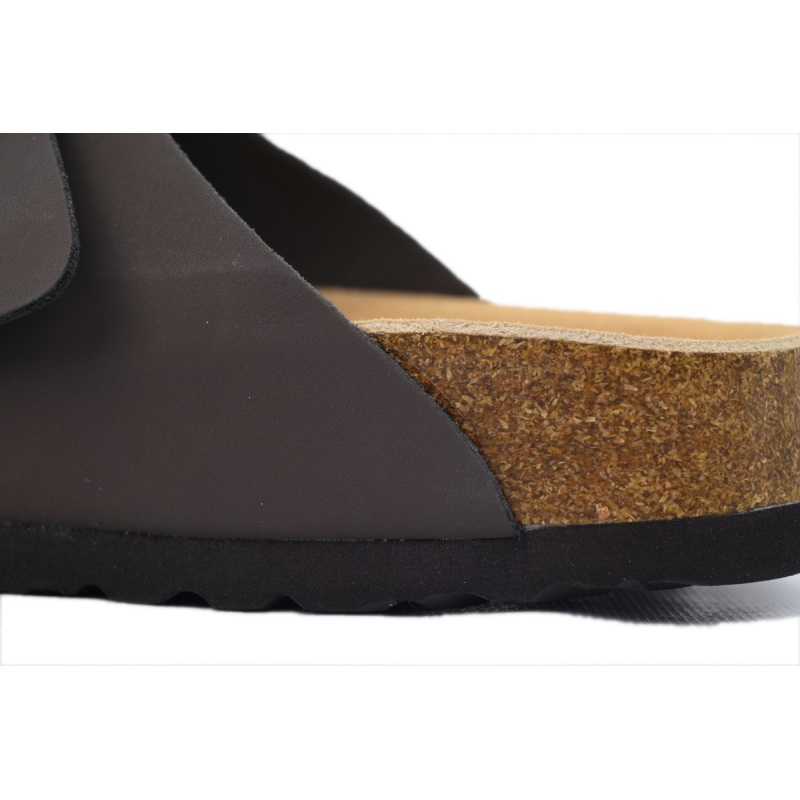 EM Sneakers Birkenstock Boston Soft Footbed Slipper Brown Leather Surface