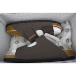 EM Sneakers Birkenstock Boston Soft Footbed Slipper Brown Leather Surface