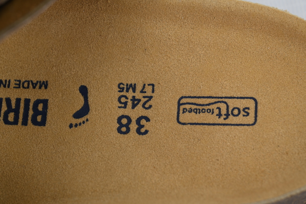 EM Sneakers Birkenstock Boston Soft Footbed Slipper Brown Tea Color