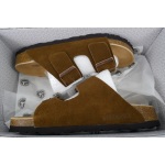 EM Sneakers Birkenstock Boston Soft Footbed Slipper Brown Tea Color