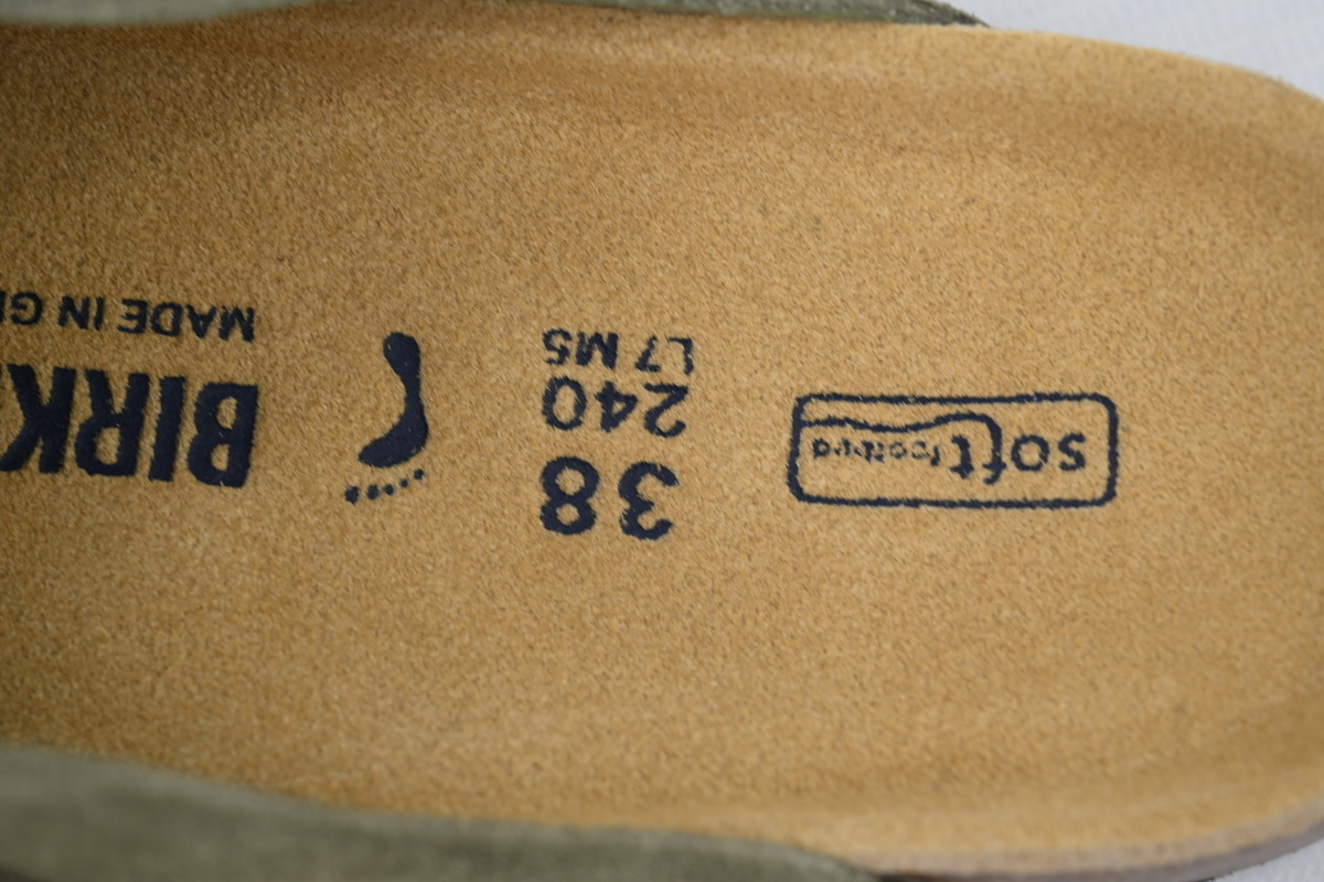 EM Sneakers Birkenstock Boston Soft Footbed Slipper Dark Green