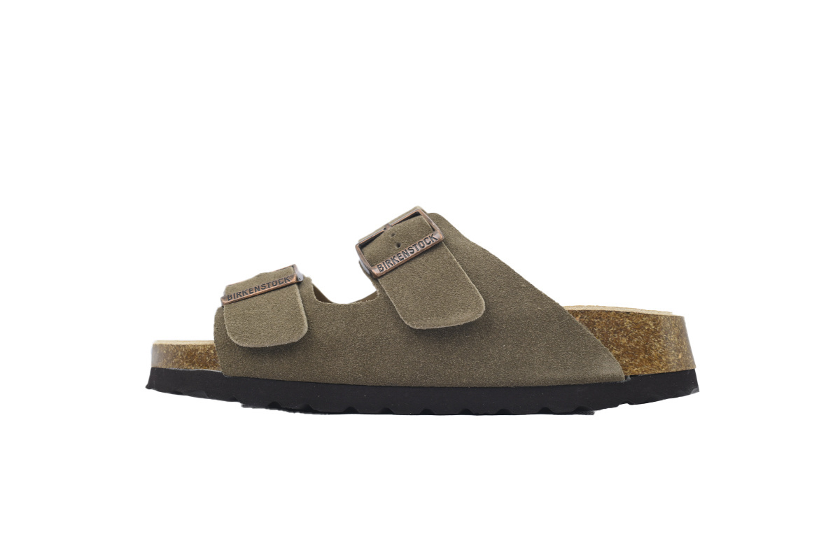 EM Sneakers Birkenstock Boston Soft Footbed Slipper Grayish Green