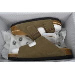 EM Sneakers Birkenstock Boston Soft Footbed Slipper Grayish Green