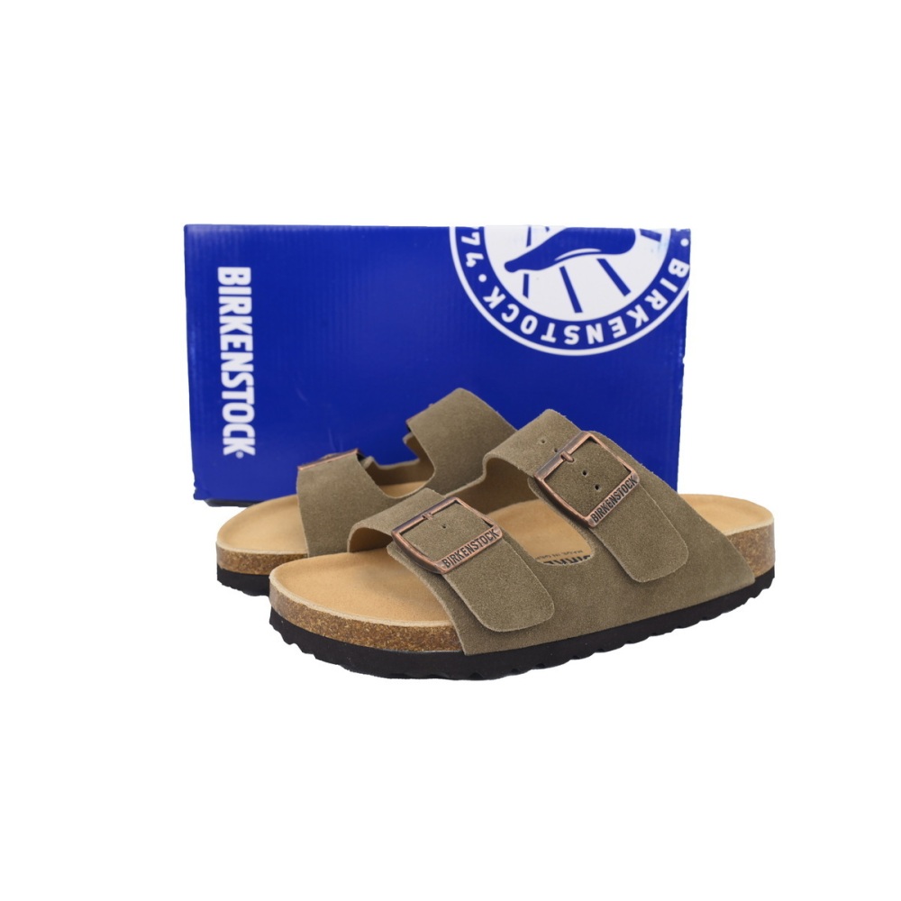 EM Sneakers Birkenstock Boston Soft Footbed Slipper Grayish Green