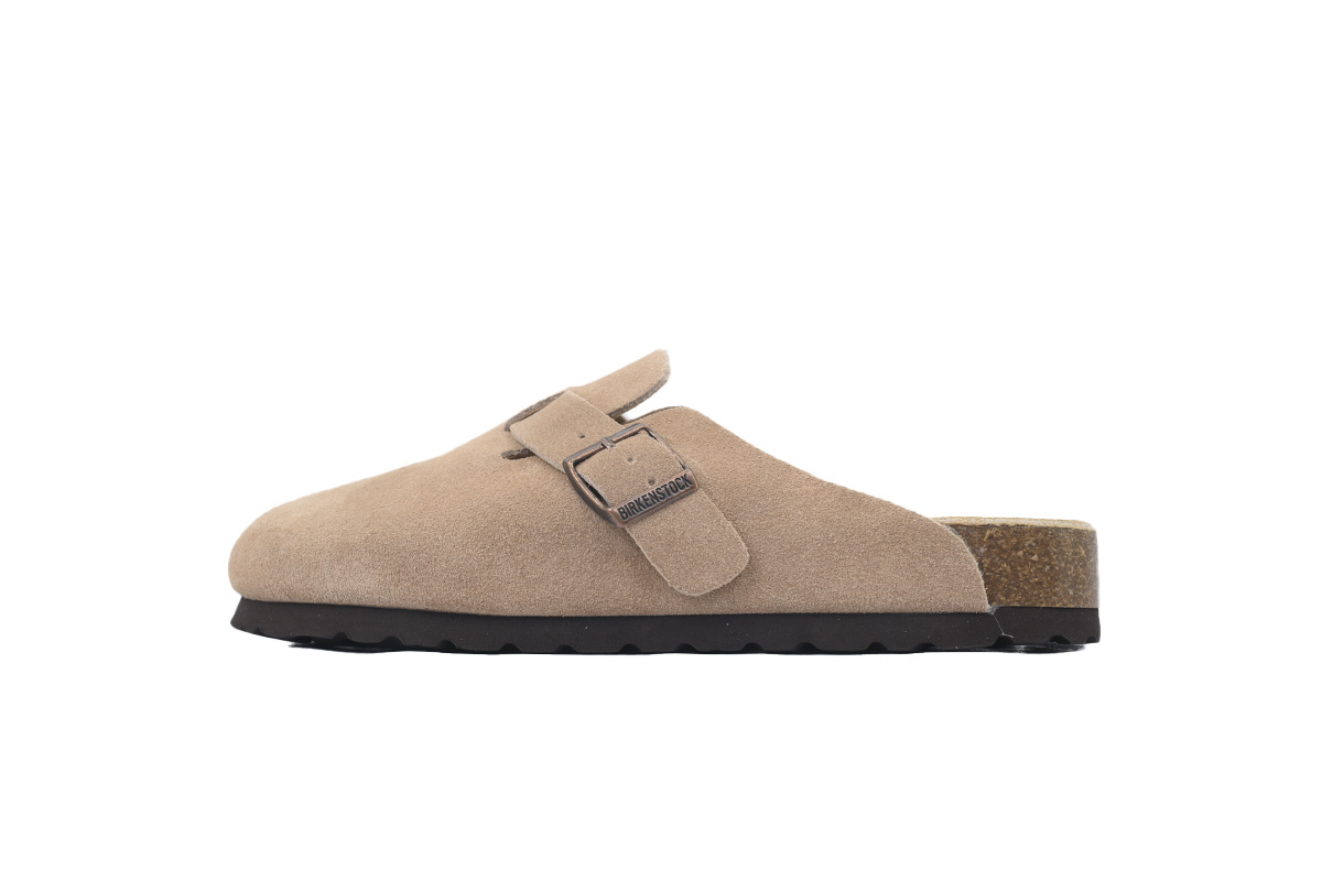 EM Sneakers Birkenstock Boston Soft Footbed Slipper Mud Color
