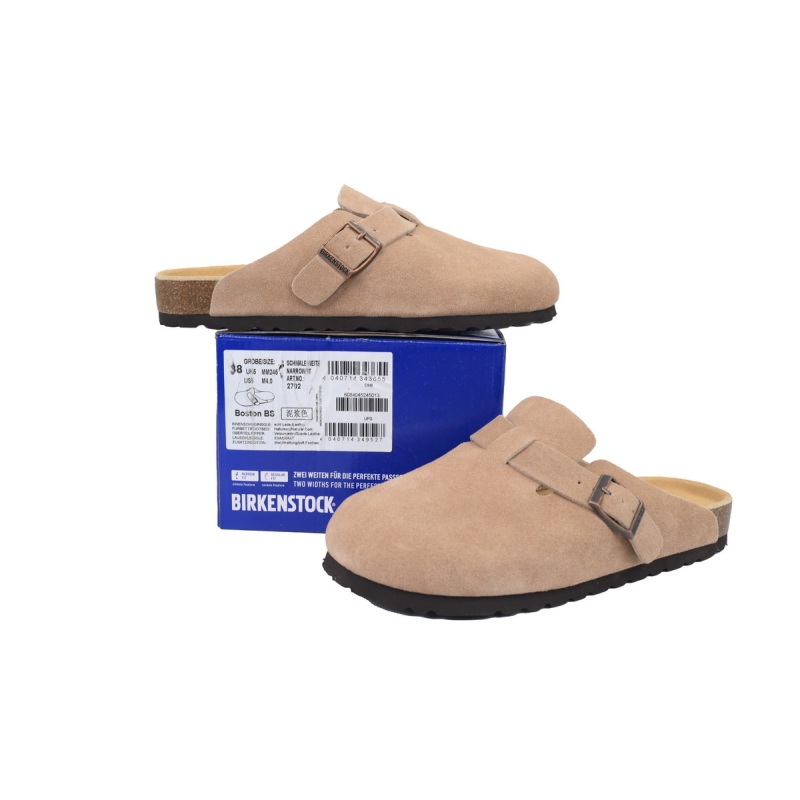 EM Sneakers Birkenstock Boston Soft Footbed Slipper Mud Color
