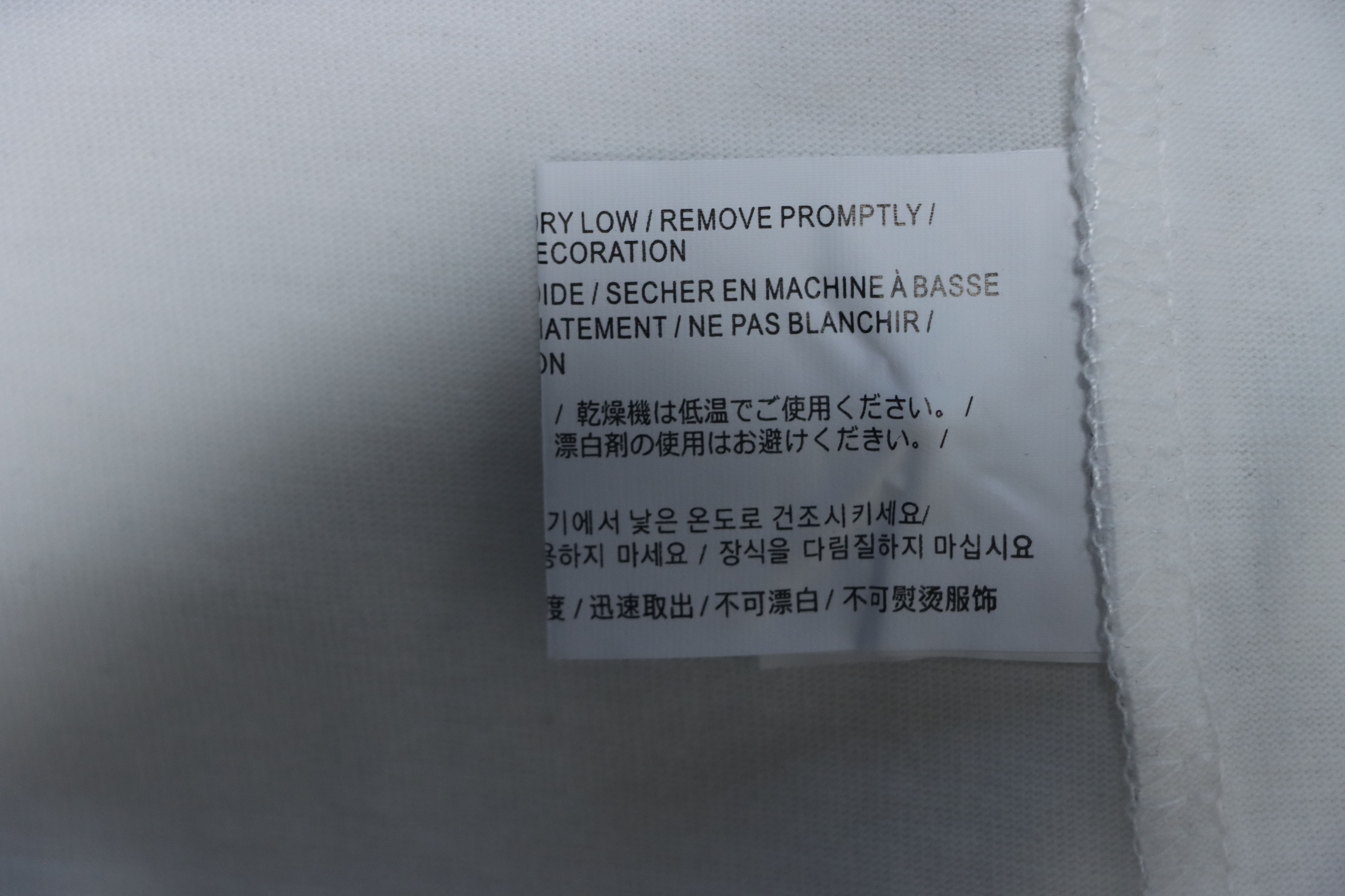 EM Sneakers Chrome Hearts 25FW Embroidered Horseshoe Patchwork Long Sleeves Black and White